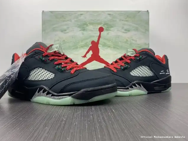 Official Maikesneakers DM4640-036 Jordan Air 5 Retro Anthracite 0614